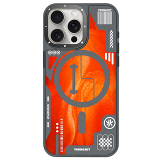 Youngkit Cyberpunk Luminous Quicksand Case